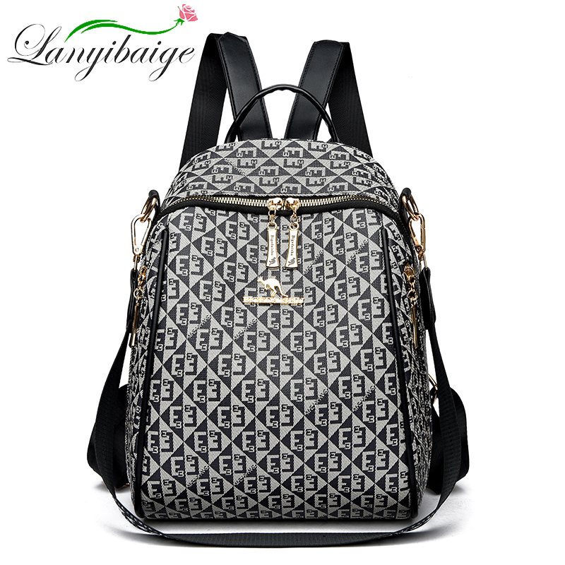 Women'S Fashion Backpack - 2024 yeni moda Retro kadın sırt