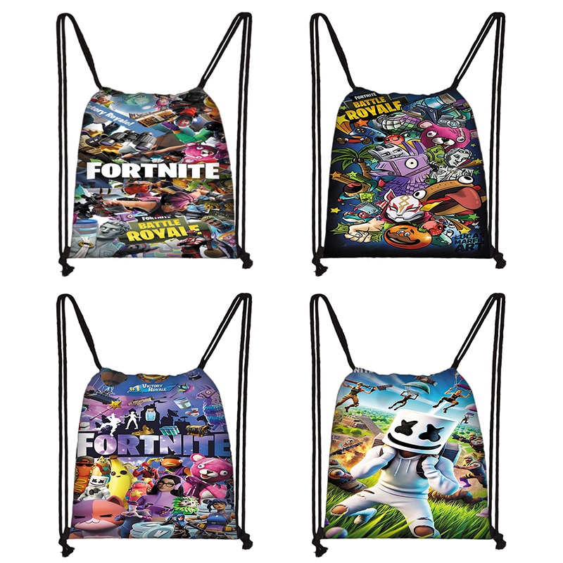 Women'S Fashion Backpack - Çocuk Baskılı Alışveriş Çantası için İpli