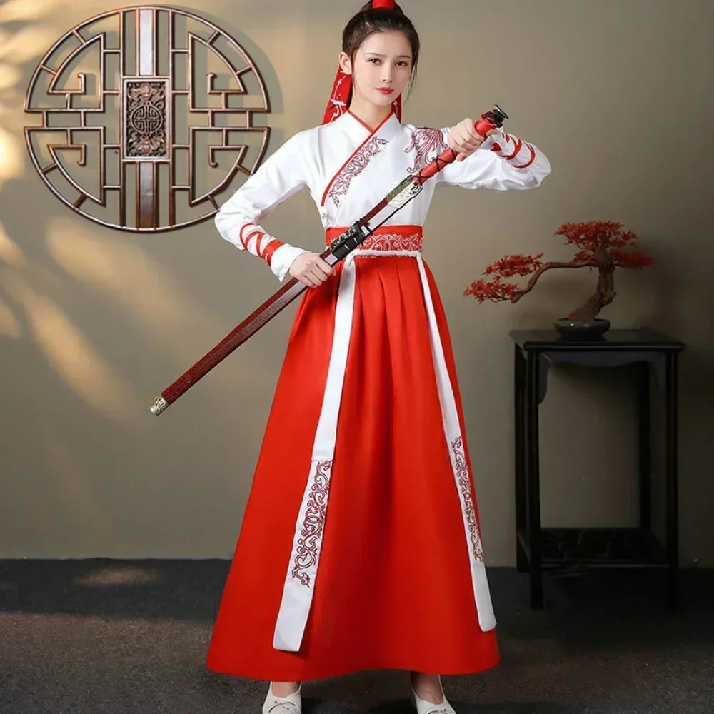 Women'S Fashion Leggings - Modern Hanfu Kadın Üst Etek 2