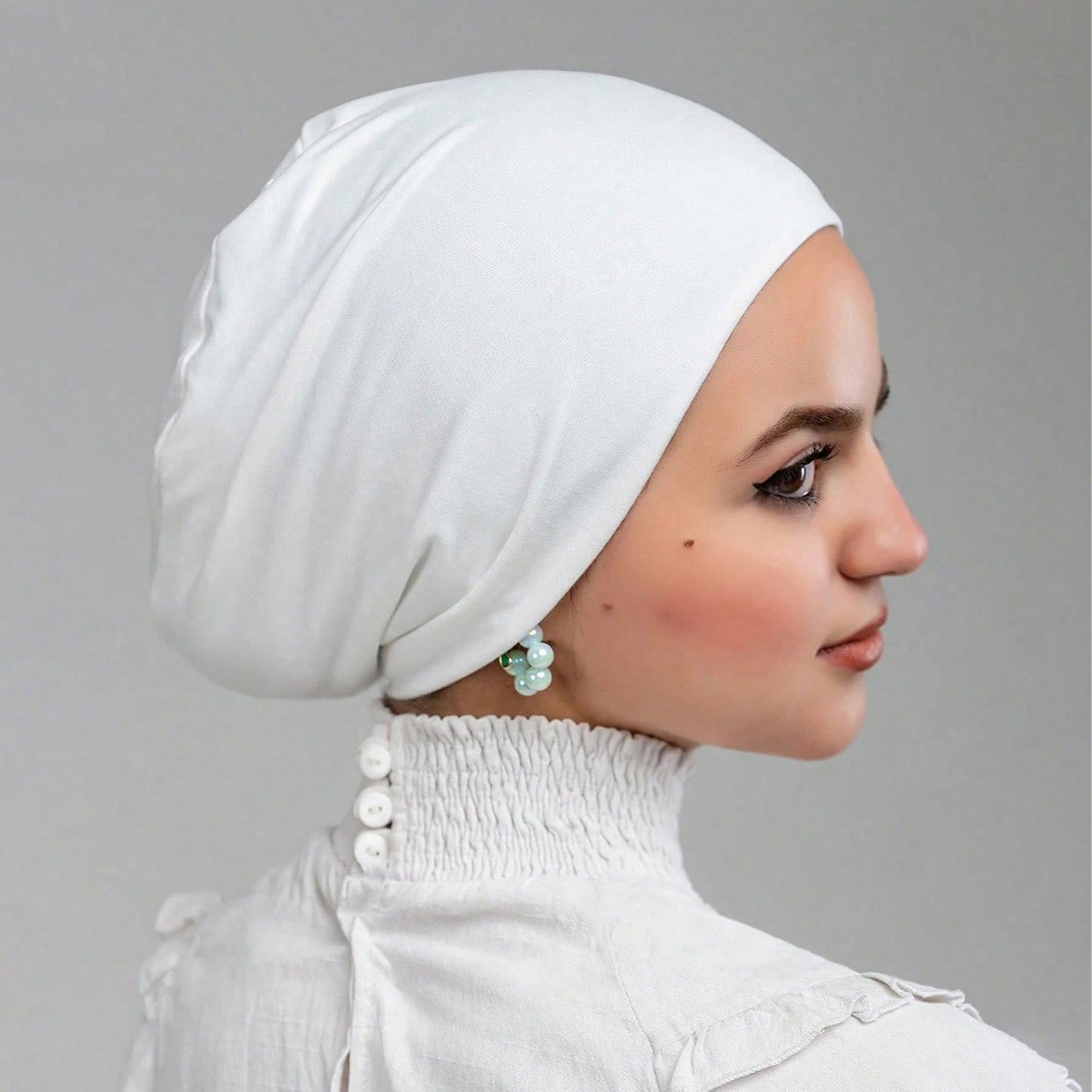 Women'S Fashion Hats - Müslüman Kadınlar İçin Sıcak Dokuma Pamuklu