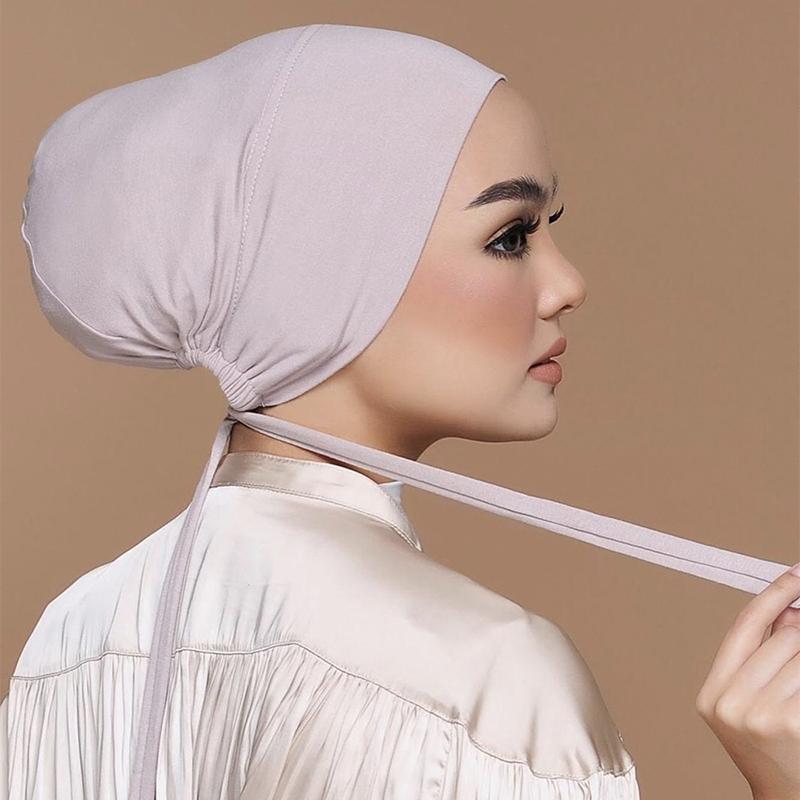 Women'S Fashion Hats - Yeni Yumuşak Modal Müslüman Türban Şapkası