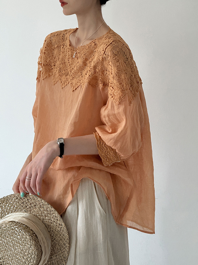 2026 Kadın Yaz % 100% Keten Bl - Women'S Fashion Spring Summer 2026 incelemesi ve fiyatı