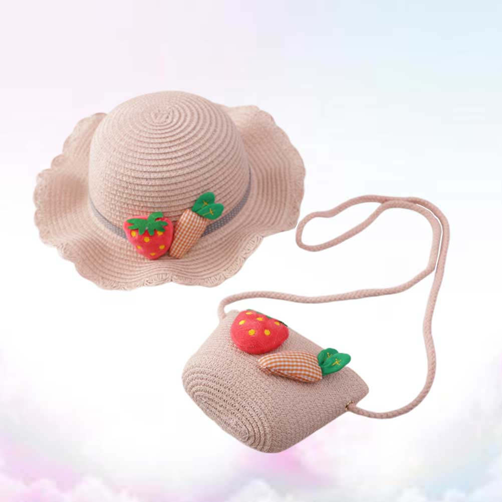 1 Set Çocuk Hasır Güneş Koruyu - Straw Hat Summer incelemesi ve fiyatı