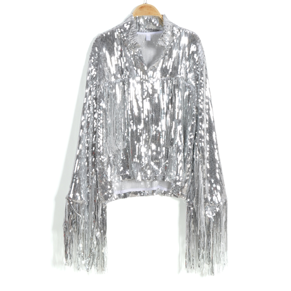 Harajuku Unisex pullu saçaklı  - Women'S Fashion Bomber Jacket incelemesi ve fiyatı