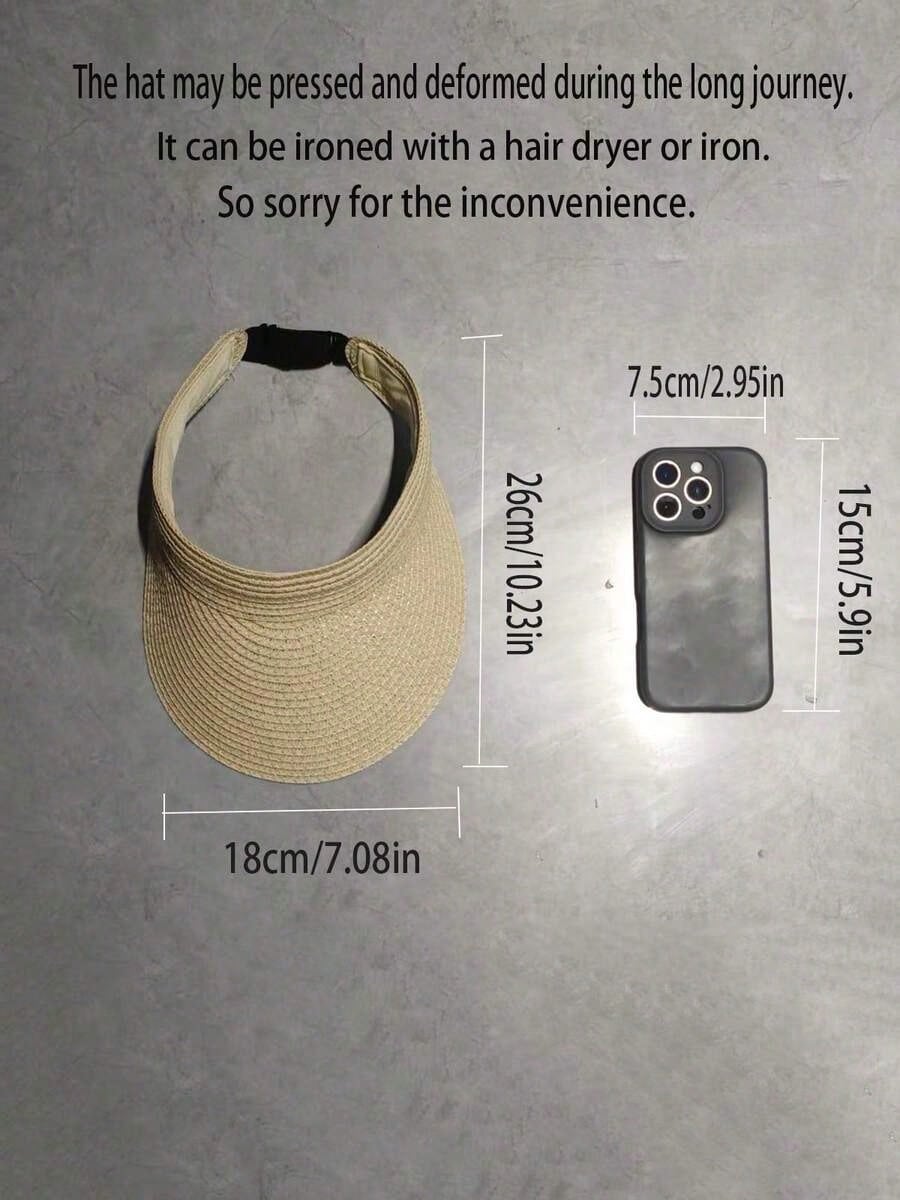 1 adet moda hasır siperlikli ş - Straw Hat Summer incelemesi ve fiyatı
