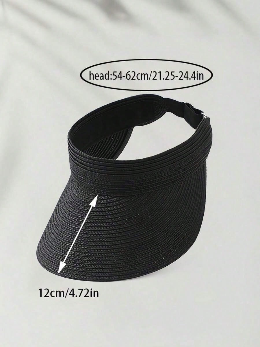 1 adet moda hasır siperlikli ş - Straw Hat Summer incelemesi ve fiyatı