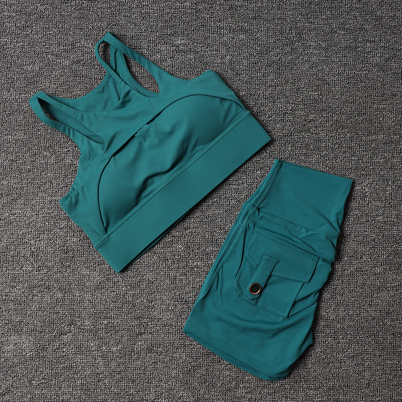 Fitness şortu Yoga setleri kad - Women'S Fashion Leggings incelemesi ve fiyatı