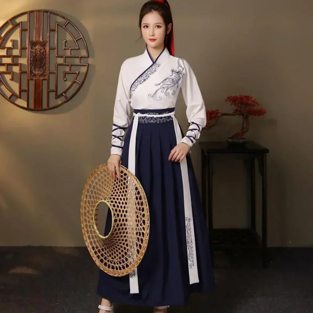 Modern Hanfu Kadın Üst Etek 2  - Women'S Fashion Leggings incelemesi ve fiyatı