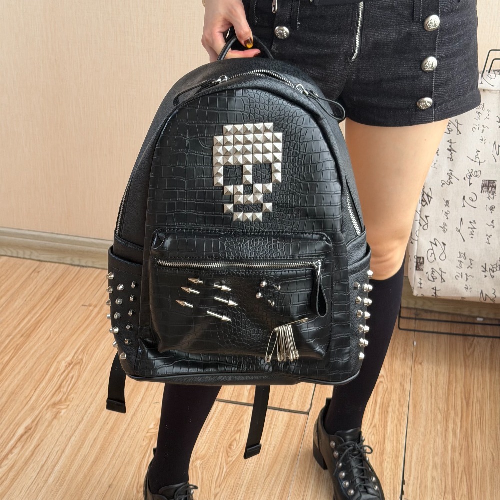 Orijinal Siyah Timsah Desenli  - Women'S Fashion Backpack incelemesi ve fiyatı