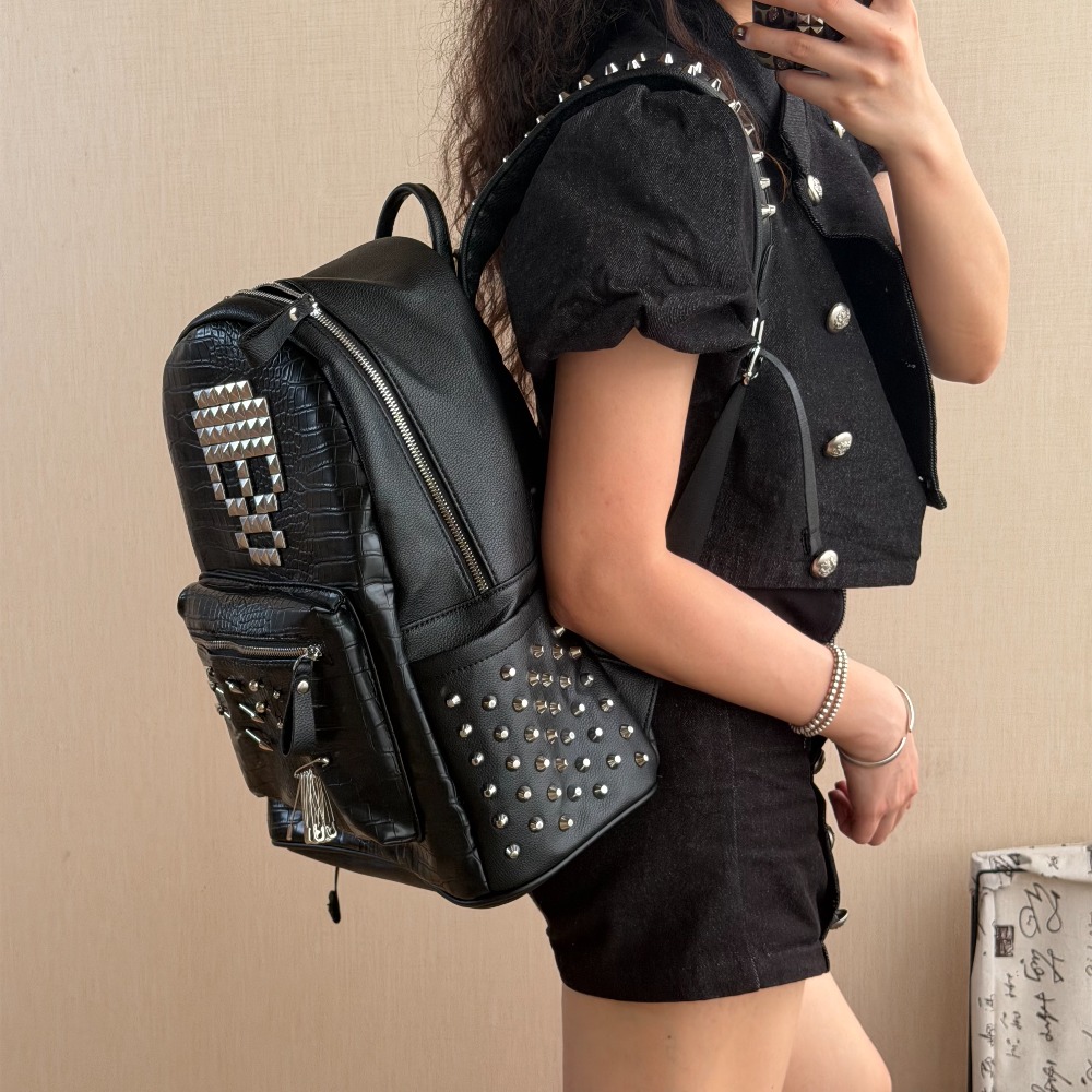 Orijinal Siyah Timsah Desenli  - Women'S Fashion Backpack incelemesi ve fiyatı