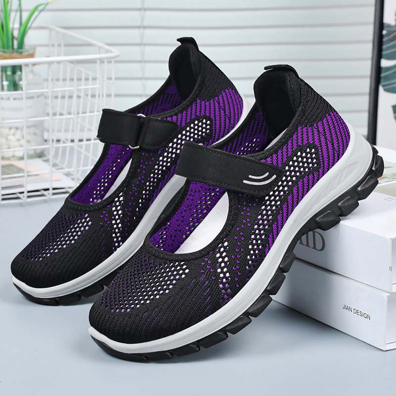 Yaz Bayanlar Nefes Örgü Spor A - Women'S Fashion Velcro Sneakers incelemesi ve fiyatı