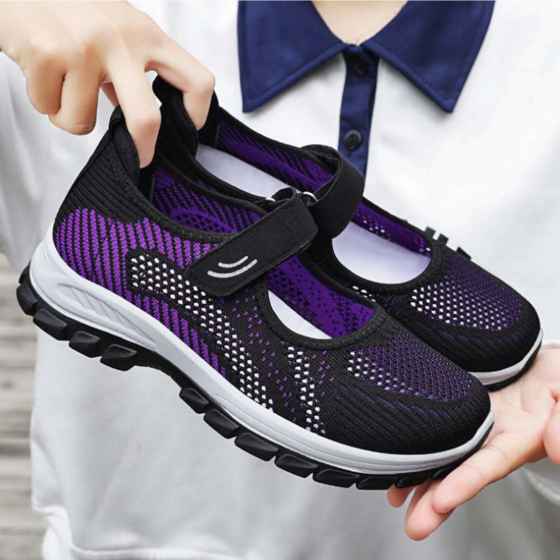 Yaz Bayanlar Nefes Örgü Spor A - Women'S Fashion Velcro Sneakers incelemesi ve fiyatı