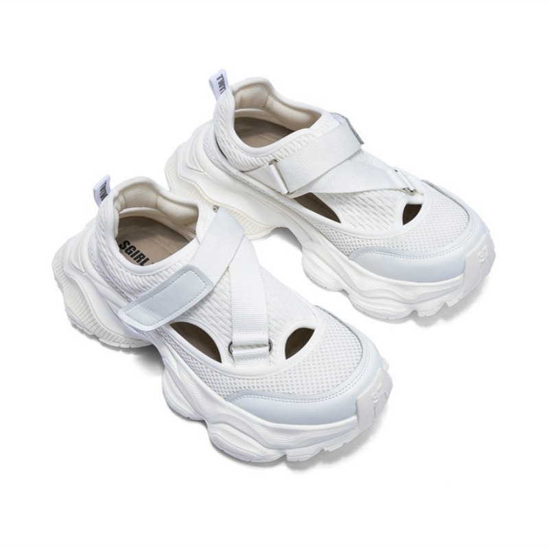 Kadın içi boş nefes baba ayakk - Women'S Fashion Velcro Sneakers incelemesi ve fiyatı