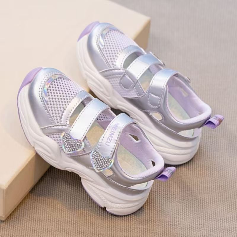Yaz Yeni Kızlar Örgü Hollow Ou - Women'S Fashion Velcro Sneakers incelemesi ve fiyatı