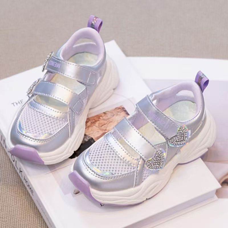 Yaz Yeni Kızlar Örgü Hollow Ou - Women'S Fashion Velcro Sneakers incelemesi ve fiyatı