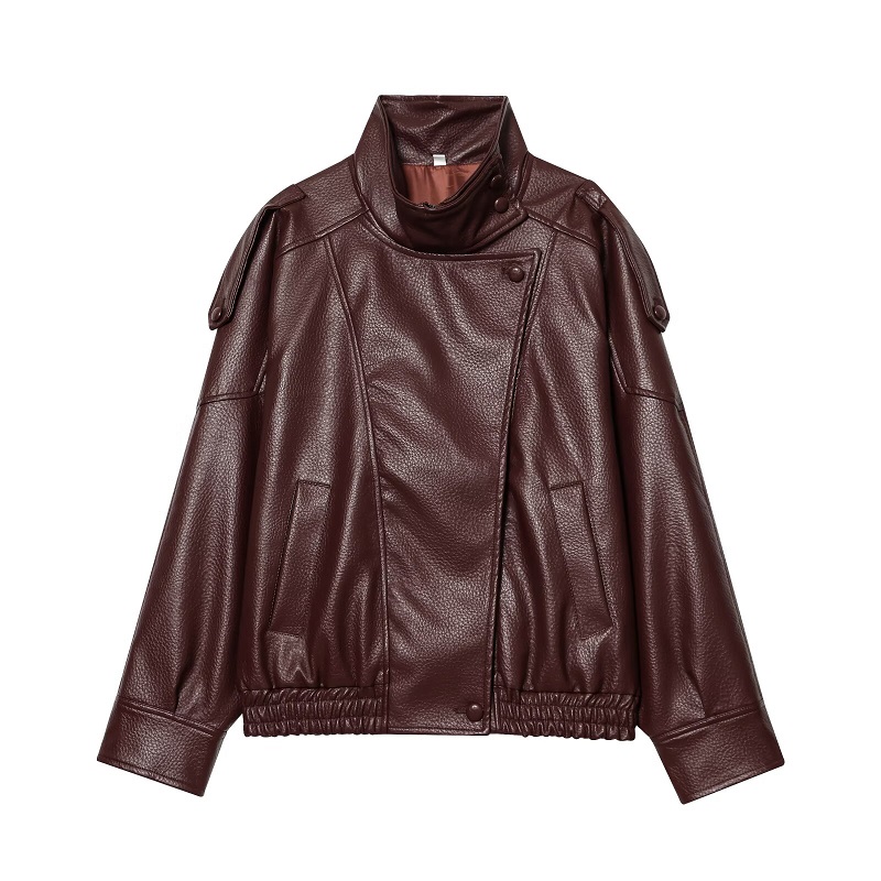MUJER Kadınlar için Suni Deri  - Women'S Fashion Bomber Jacket incelemesi ve fiyatı