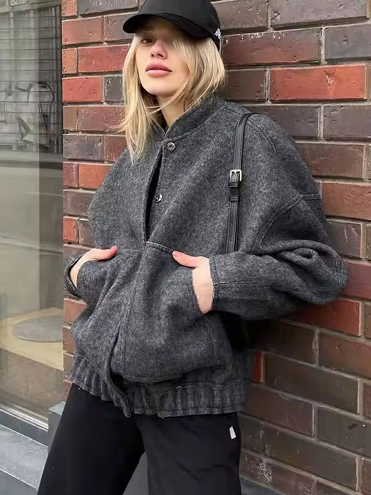 HH Sonbahar Kadın Gevşek Rahat - Women'S Fashion Bomber Jacket incelemesi ve fiyatı