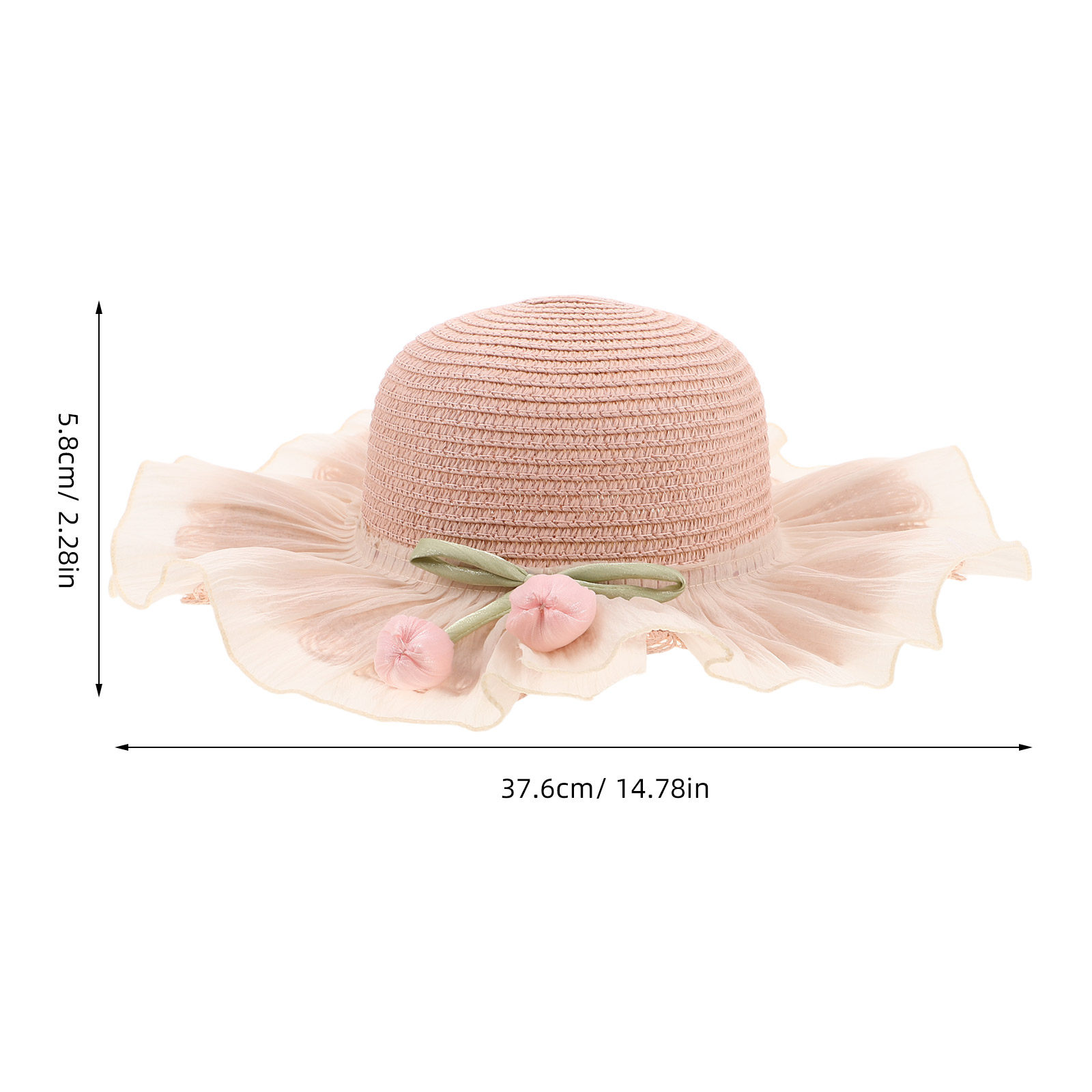 Kız Çocuk Yazlık Hasır Güneş Ş - Straw Hat Summer incelemesi ve fiyatı