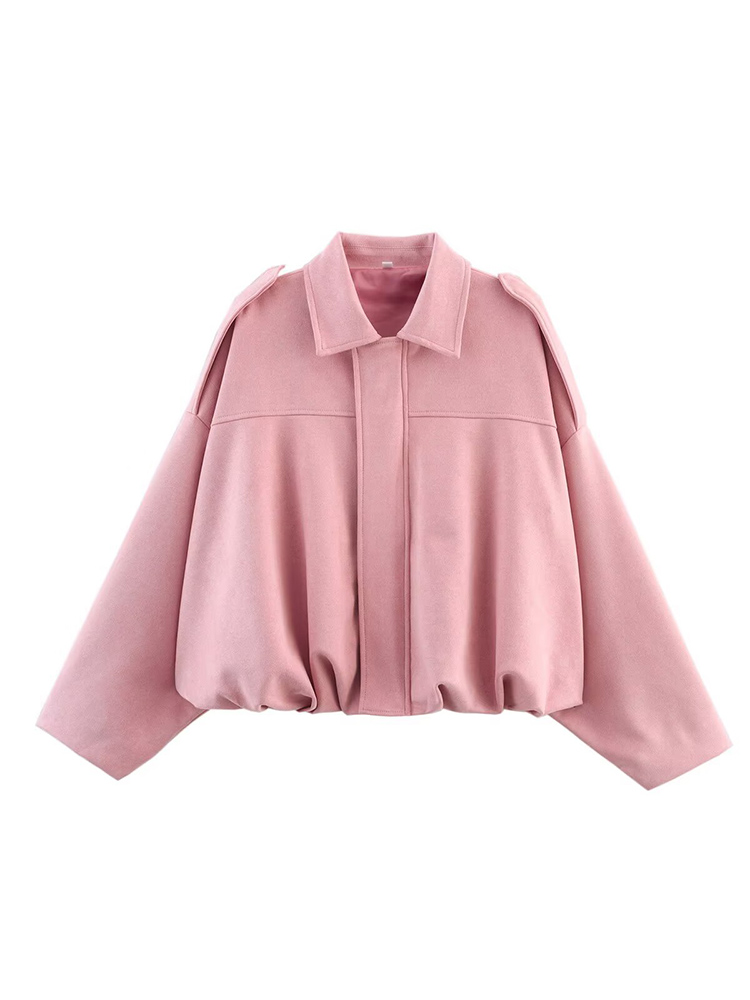 TFMLN Kadın Süet Bombacı Ceket - Women'S Fashion Bomber Jacket incelemesi ve fiyatı