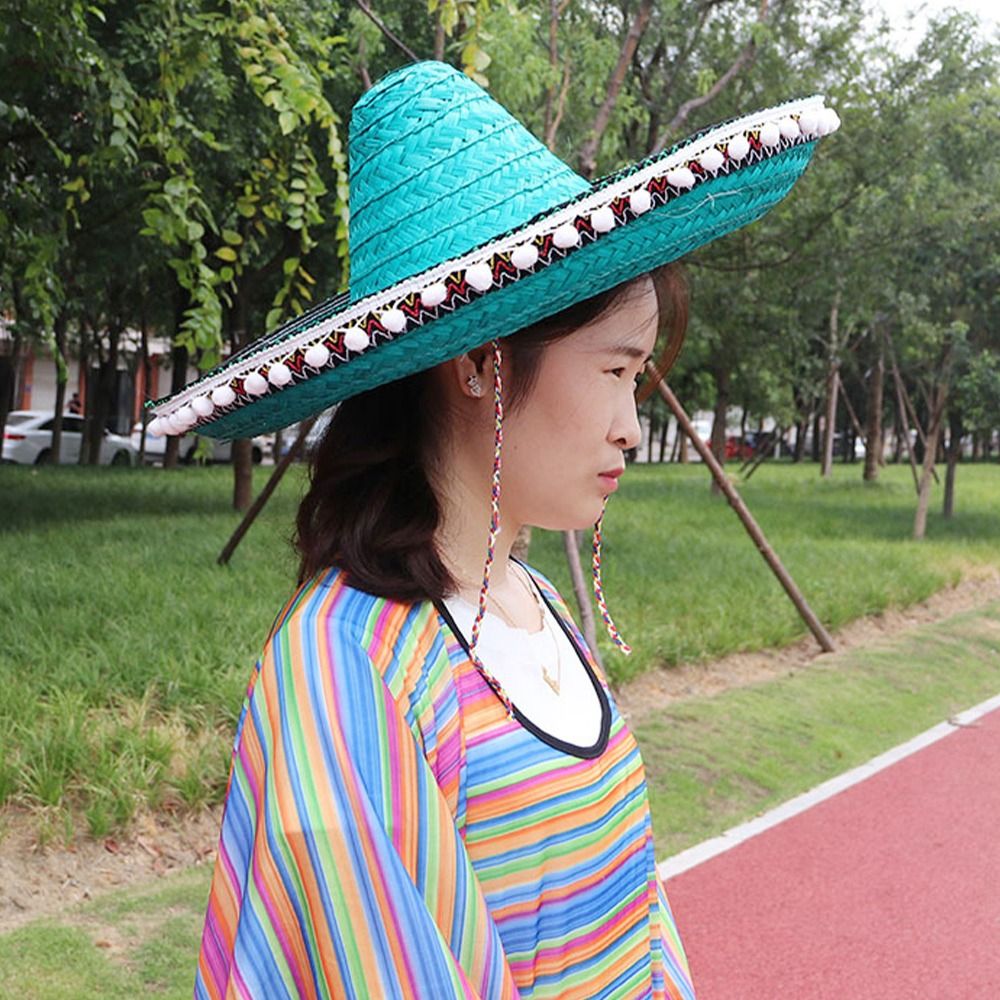 Meksika tarzı hasır şapkalar g - Straw Hat Summer incelemesi ve fiyatı