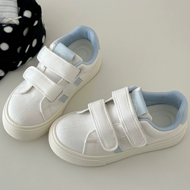 Kadın Yuvarlak Burunlu Çift Ve - Women'S Fashion Velcro Sneakers incelemesi ve fiyatı