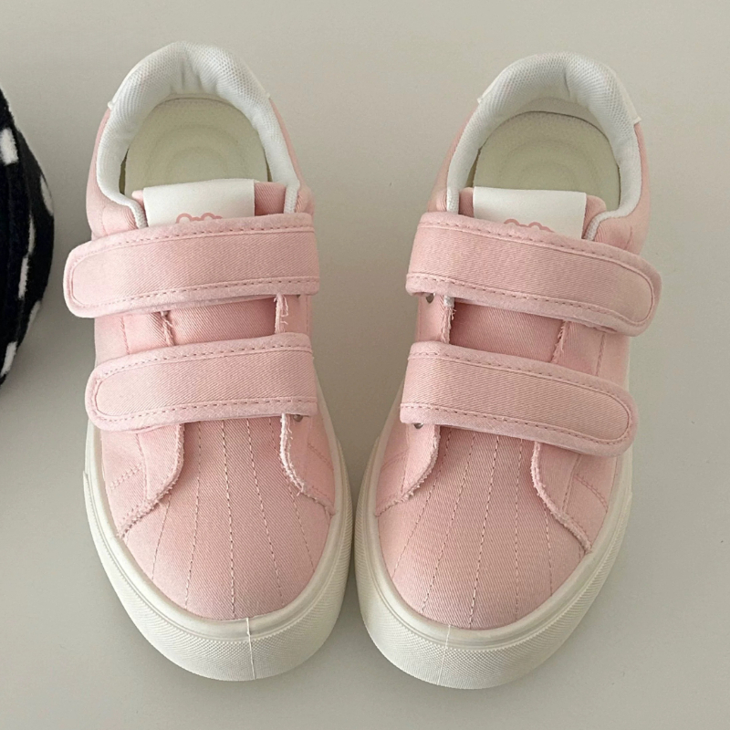 Kadın Yuvarlak Burunlu Çift Ve - Women'S Fashion Velcro Sneakers incelemesi ve fiyatı