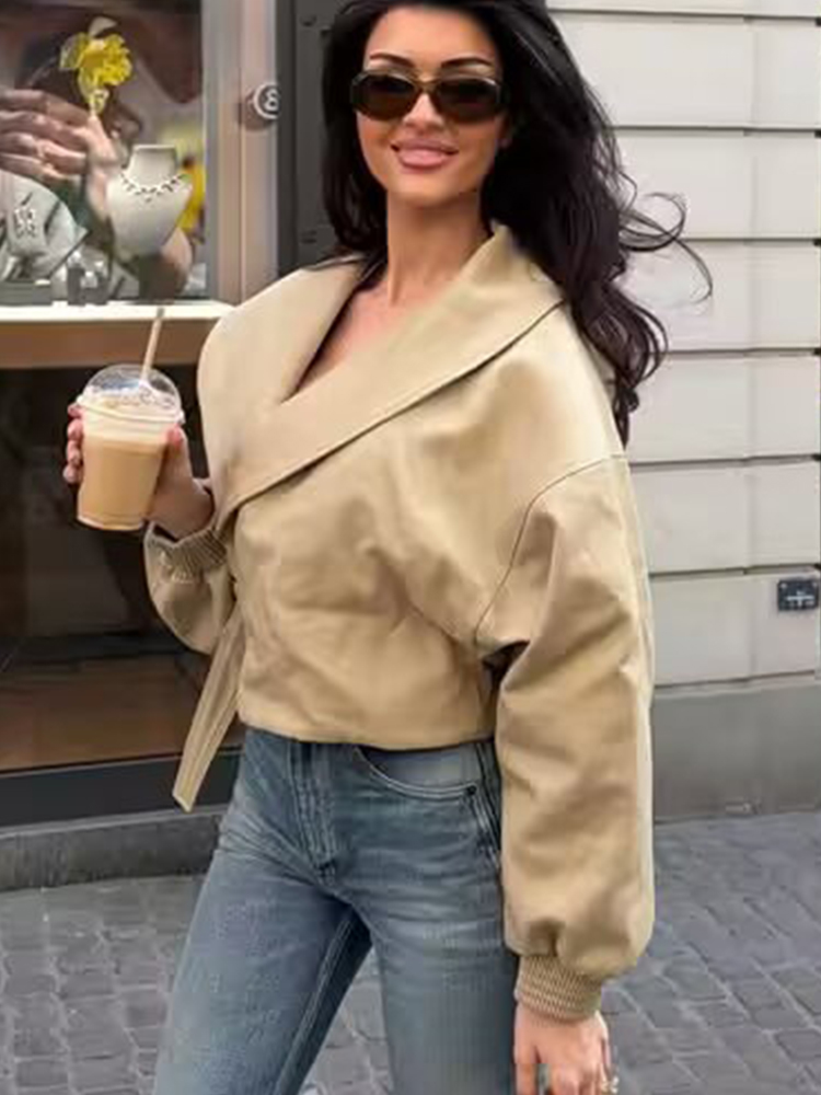 TFMLN Zarif Yaka Bombacı Ceket - Women'S Fashion Bomber Jacket incelemesi ve fiyatı