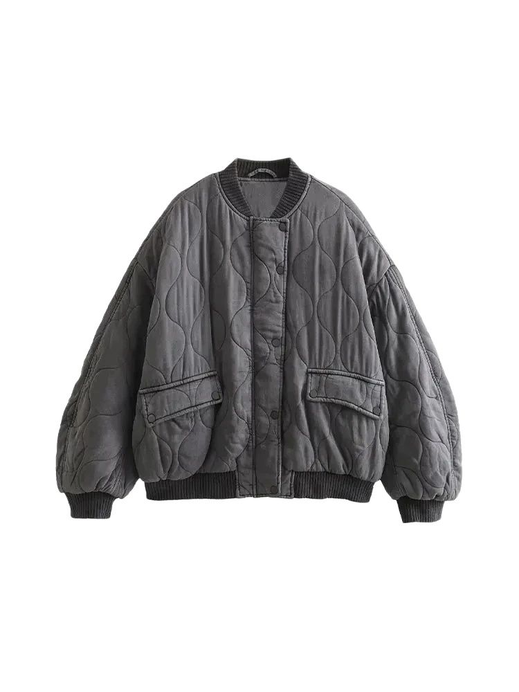 Kadın Moda Büyük Boy Kalın Sıc - Women'S Fashion Bomber Jacket incelemesi ve fiyatı