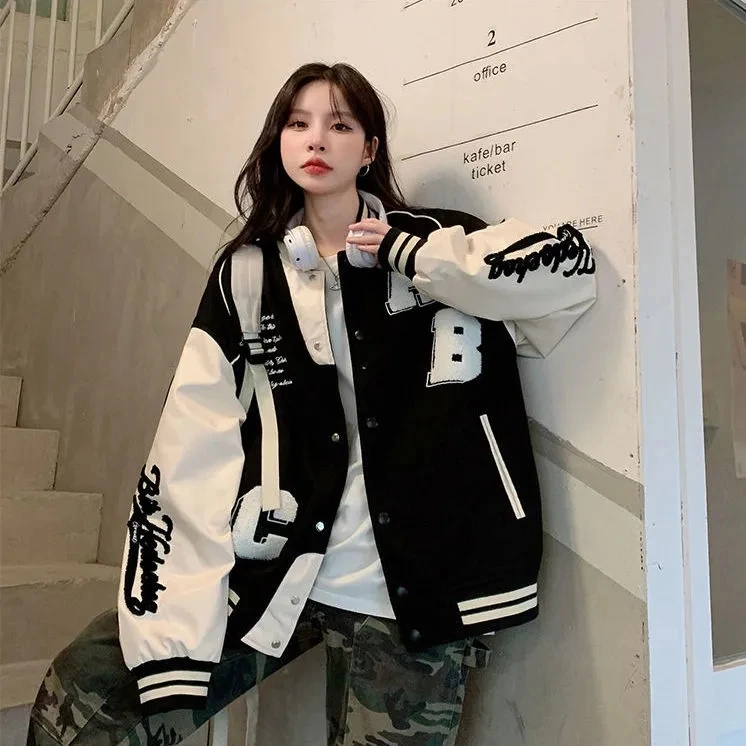Y2k Kuzu Yün Bombacı Ceket Kad - Women'S Fashion Bomber Jacket incelemesi ve fiyatı