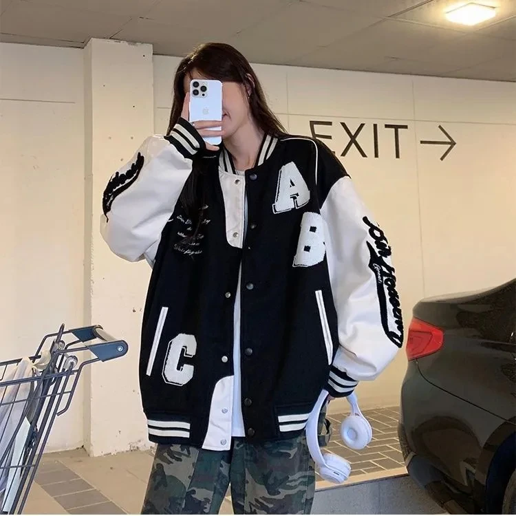 Y2k Kuzu Yün Bombacı Ceket Kad - Women'S Fashion Bomber Jacket incelemesi ve fiyatı