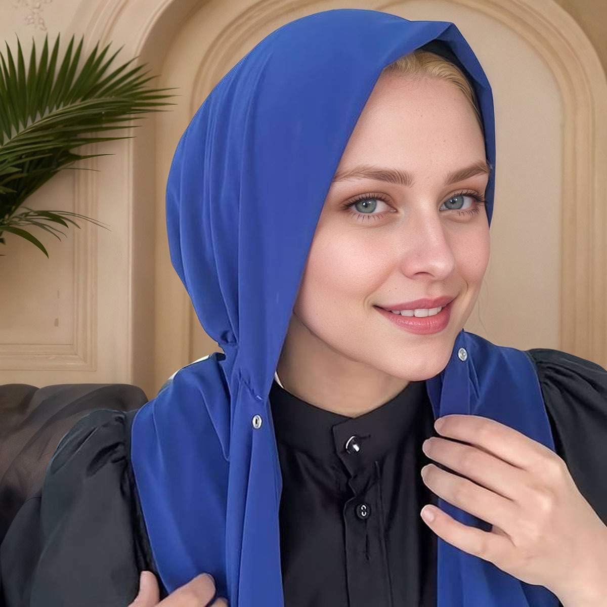 Müslüman modası sade düz renkl - Women'S Fashion Hats incelemesi ve fiyatı